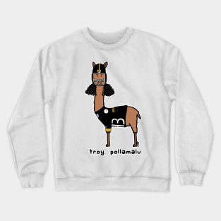 troy pollamalu Crewneck Sweatshirt